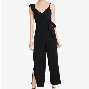 Rachel Roy Wrap Black Jumpsuit NWT Size M